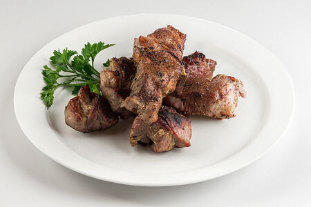 Шашлык из cвинoй шеи