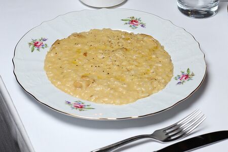 Ризотто с белыми грибами