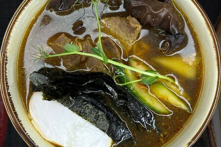 Рамён с молодой телятиной