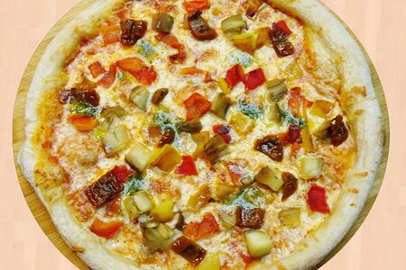 С печеными овощами