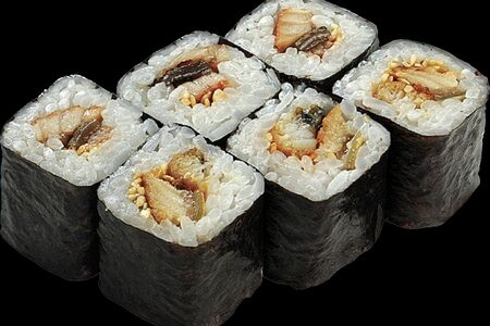 Ролл Спайс Унаги Хосомаки