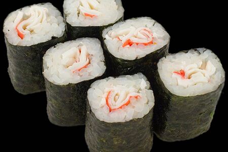 Маки с крабом