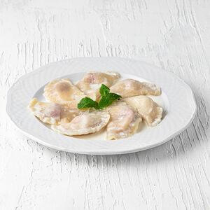 Вареники с вишней и творогом
