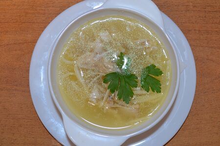 Суп с курицей