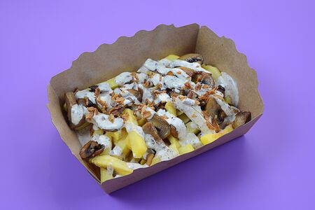 Картофельный бокс с грибами