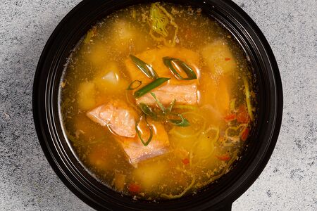 Уха из семги