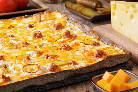 Пицца Блэк бургер