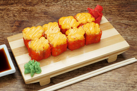 Ролл Гриль с креветкой