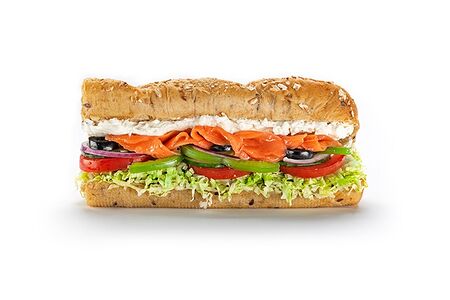 Сэндвич Лосось и крем-чиз