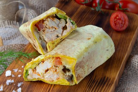 Шаверма сырная L