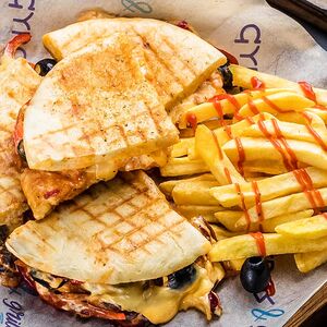 Скепасто с овощами гриль