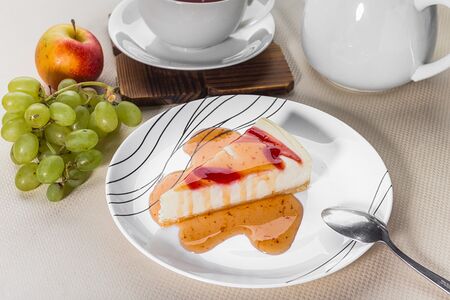 Клубничный чизкейк