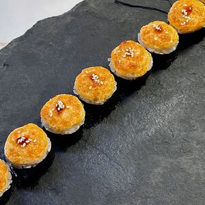 Запеченный Краб под сырным соусом