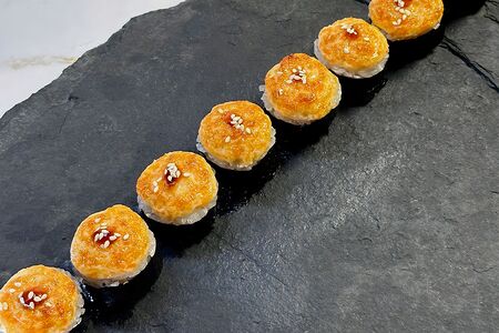 Запеченный Краб под сырным соусом