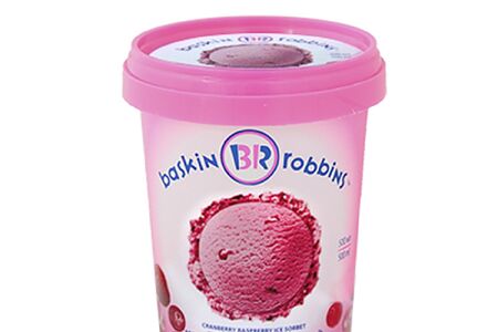 Фабричная упаковка Клюквенно-малиновый сорбет