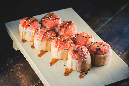 Запеченный ролл Филадельфия