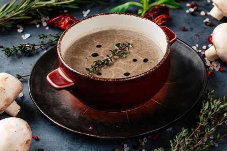 Крем-суп из шампиньонов