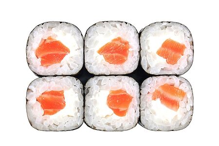 Классический ролл сырный лосось