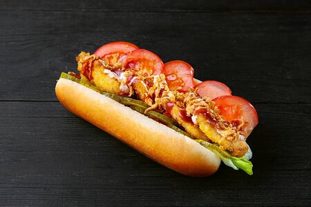 Хот-Дог Fry chiken