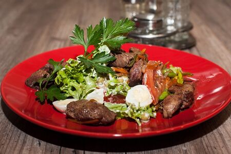 Теплый салат Сигнахи