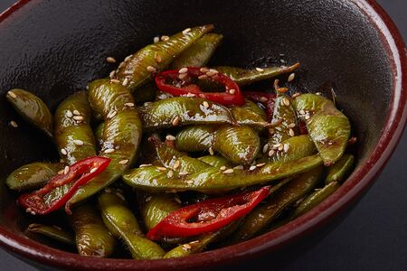 Бобы эдамамэ острые