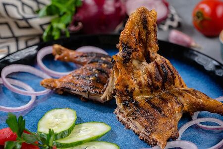 Цыпленок на мангале