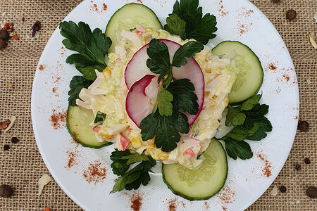 Салат Крабовый