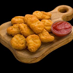 9 куриных наггетсов