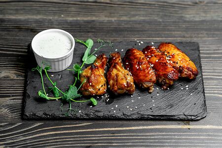 Крылышки барбекю