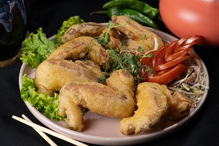 Крылья куриные в кляре