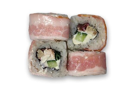 Ролл в беконе с курой