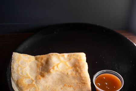 Блин с карамелью