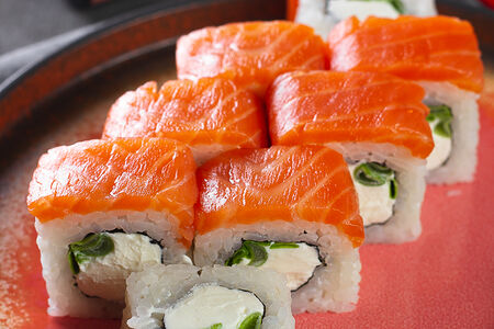 Филадельфия с зелёным луком