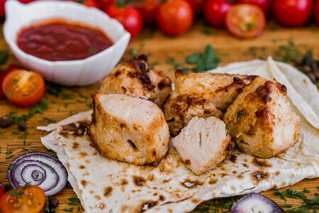 Шашлык из куриной грудки L