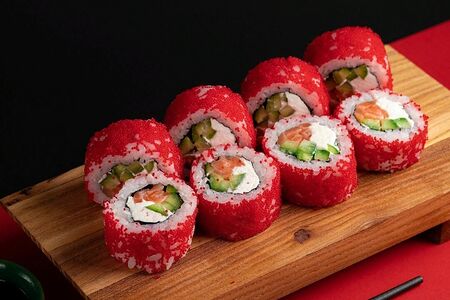 Ролл Ya Калифорния с лососем сяке