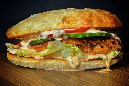 Пилече бургер