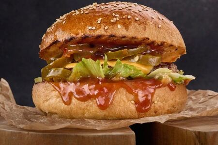 Мексиканский бургер