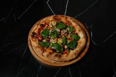 Пицца с цыпленком