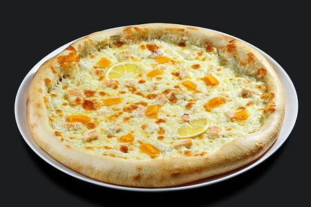 Пицца с сёмгой