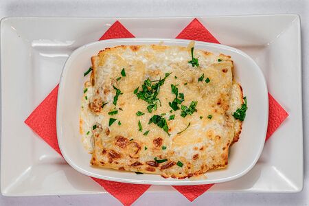 Запеканка грибная