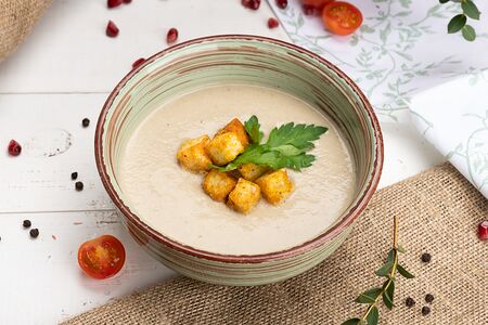 Грибной крем-суп