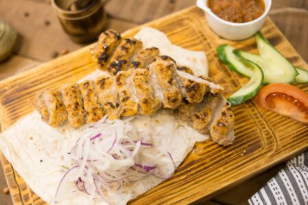 Люля-кебаб из курицы