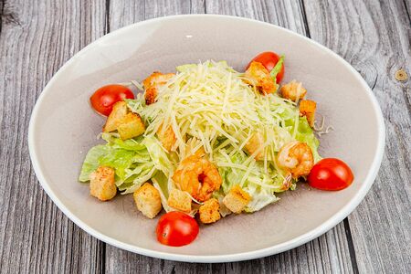 Цезарь с креветками