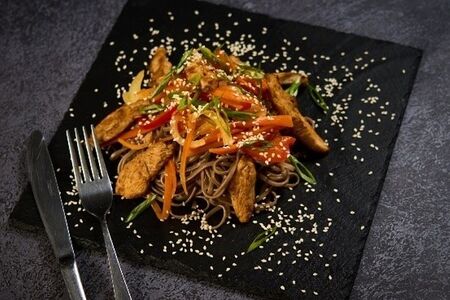 Соба с курицей