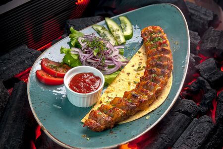 Люля-кебаб из говядины