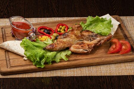 Цыплёнок на мангале