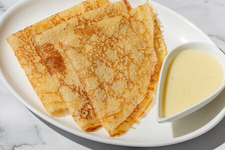 Блины со сгущенкой