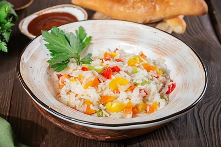 Рис с овощами