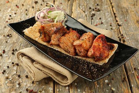 Шашлык из cвинoй мякоти