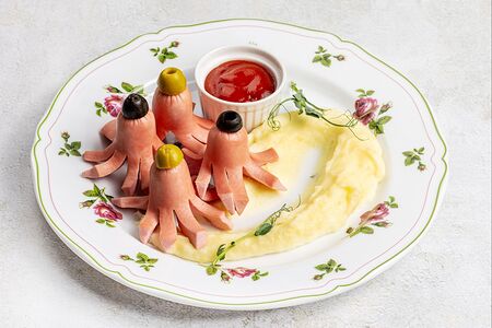 Сосиски-осьминожки